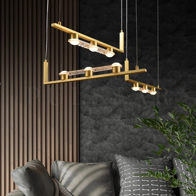 Реечная люстра BARTIL