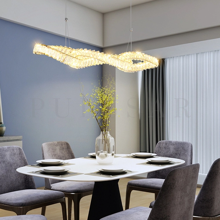 Реечная люстра BERTOLDA D LONG