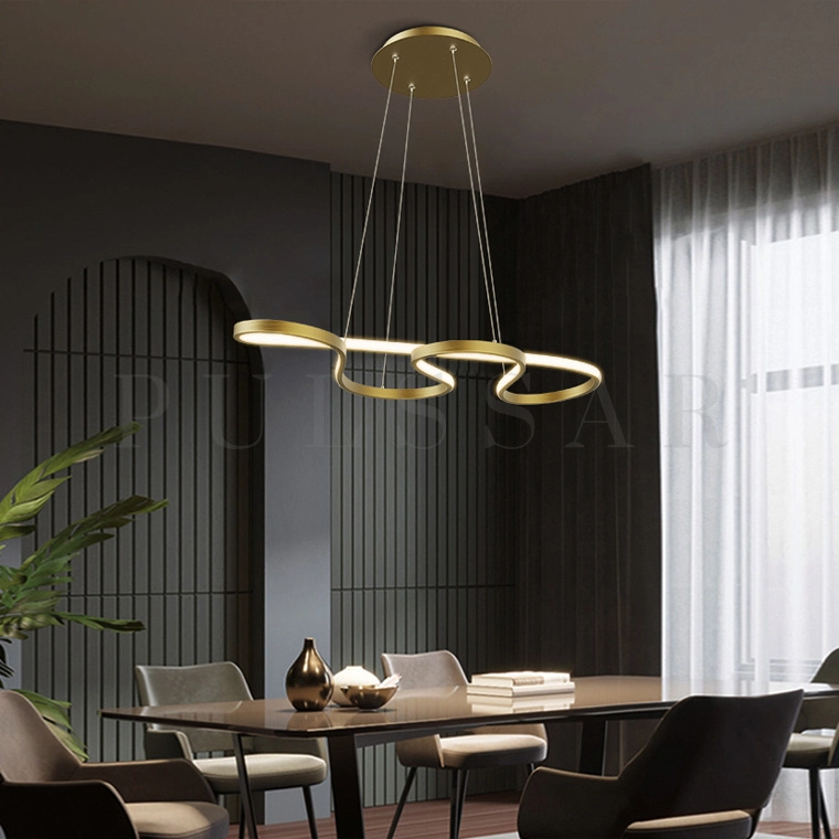 Реечная люстра VIALE