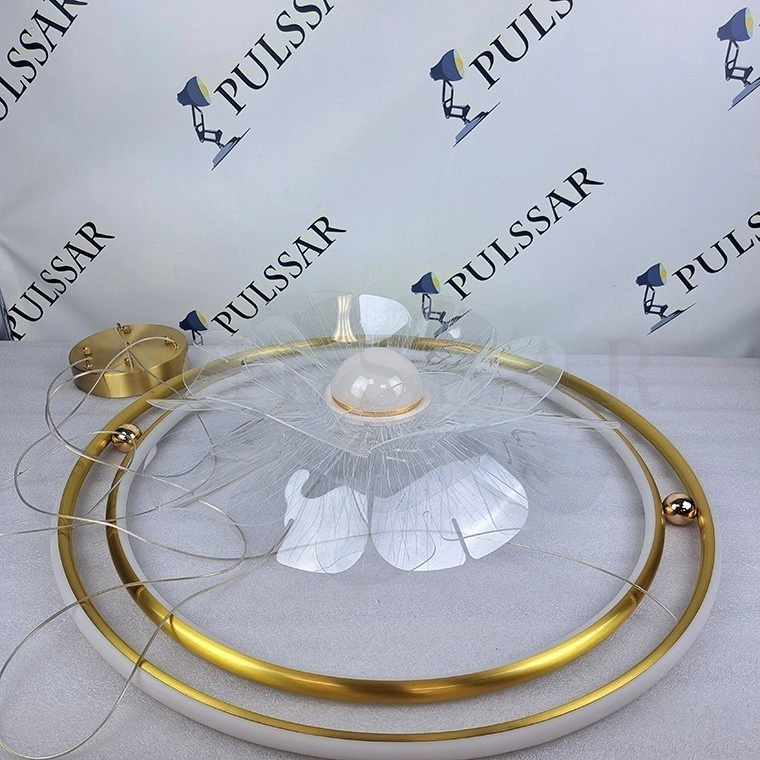 Кольцевая люстра FLOWER RINGS