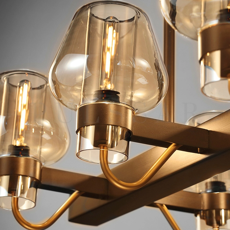 Реечная люстра MAGMA LONG