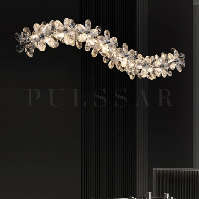 Реечная люстра JORDAN LONG