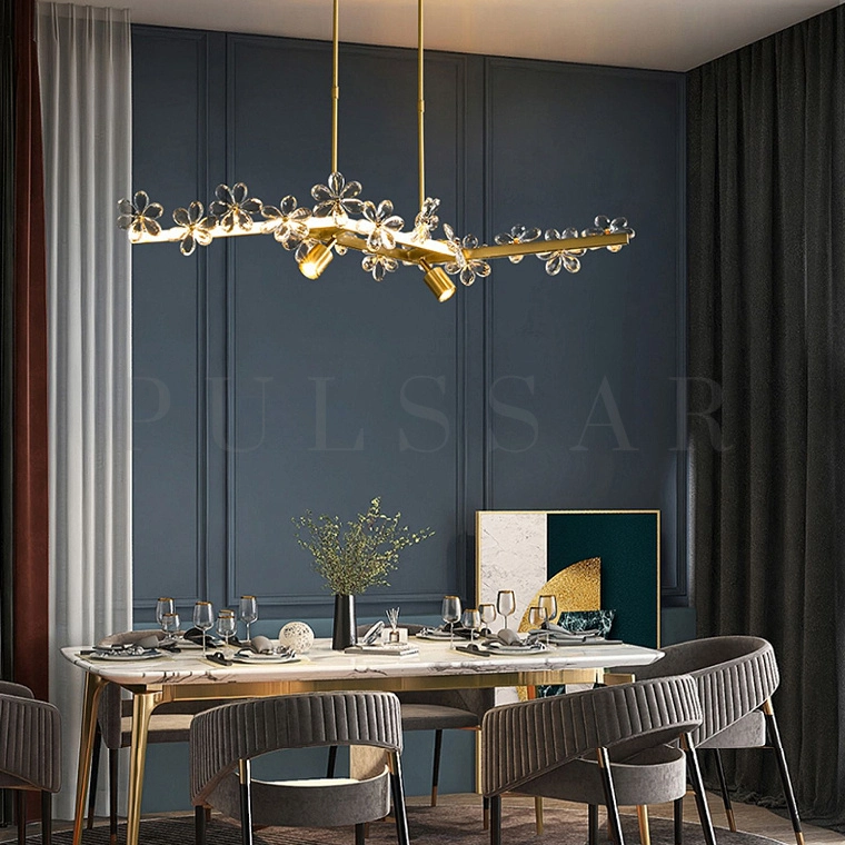 Реечная люстра FLORENTINA LONG