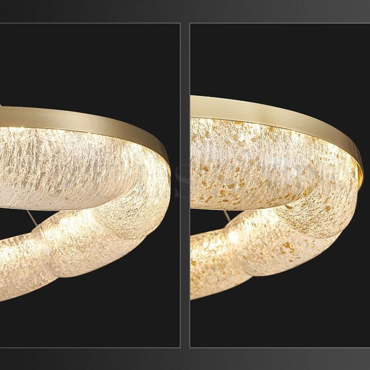 Кольцевая люстра NELIUS WAVY