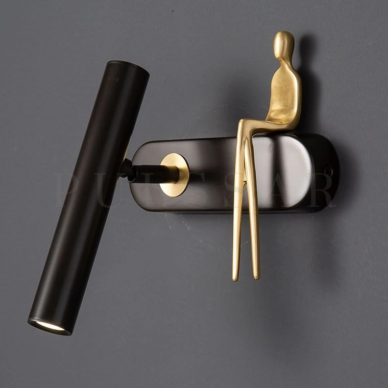 Бра для спальни  2026: настенный светильник из латуни