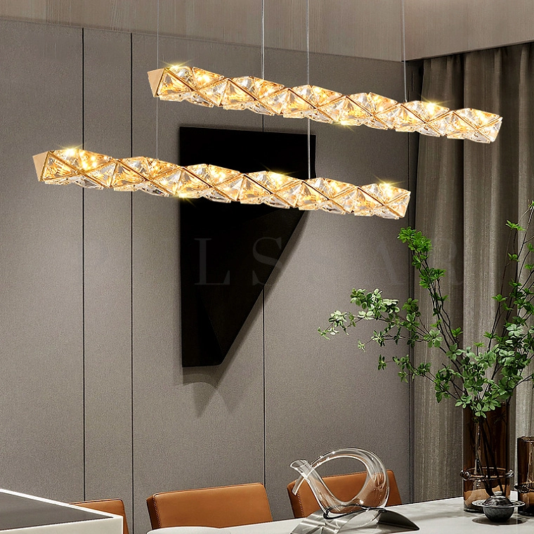 Реечная люстра LEONOR DUO LONG