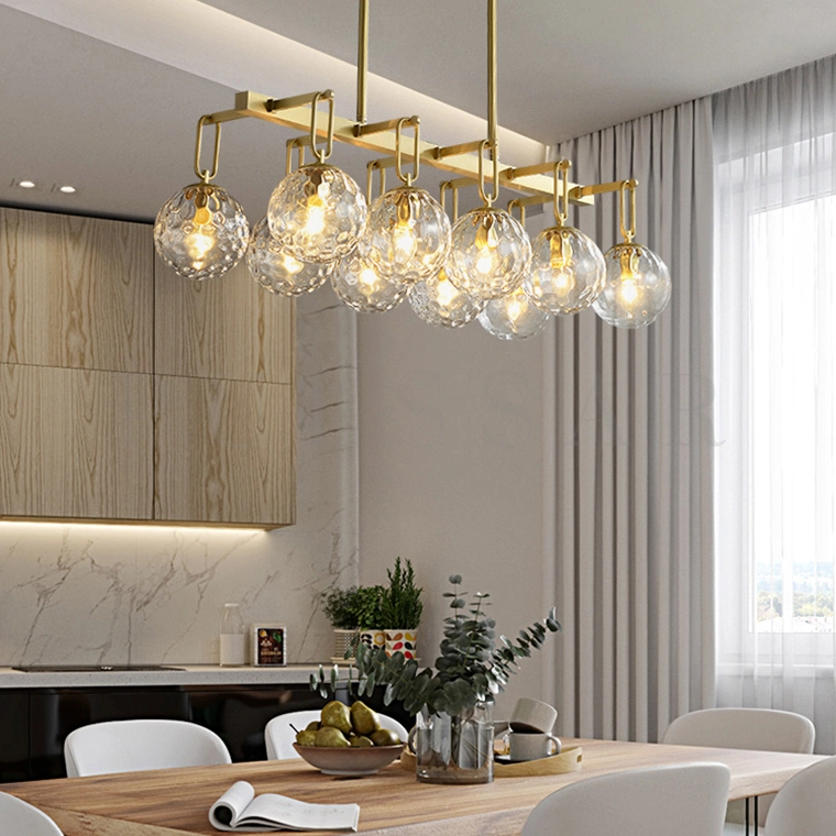 Реечная люстра UNDIS LONG