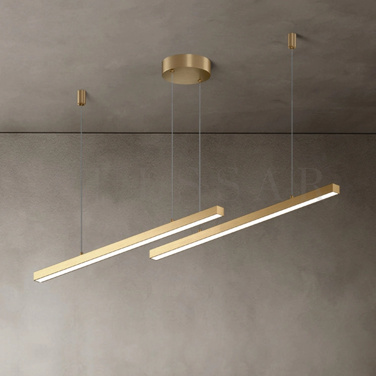 Реечная люстра HELKEN DUO