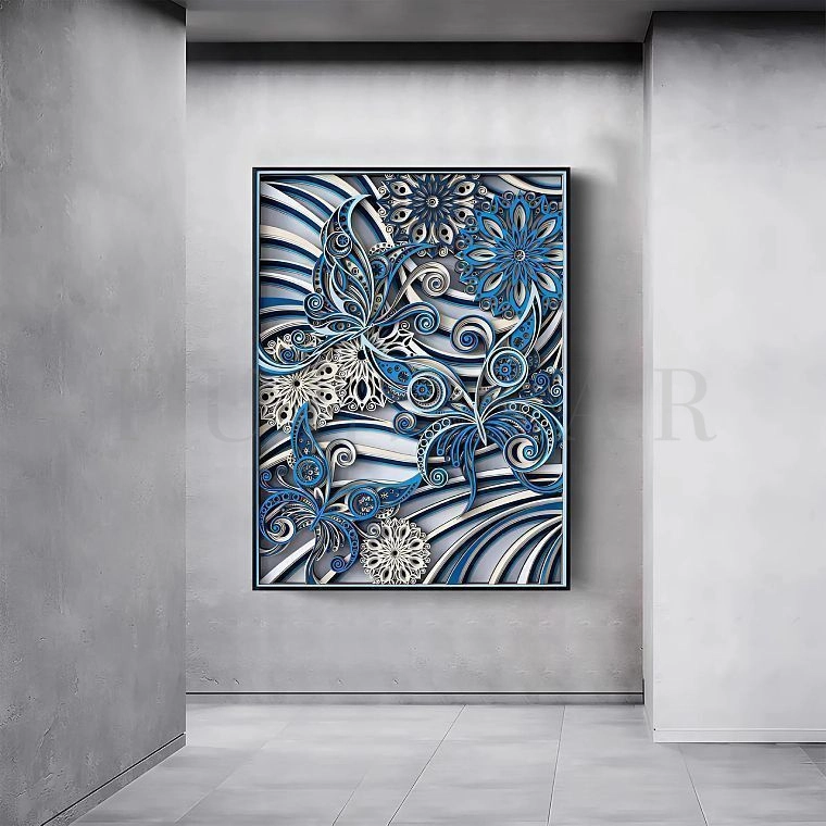 Дизайнерский настенный декор ECO-105