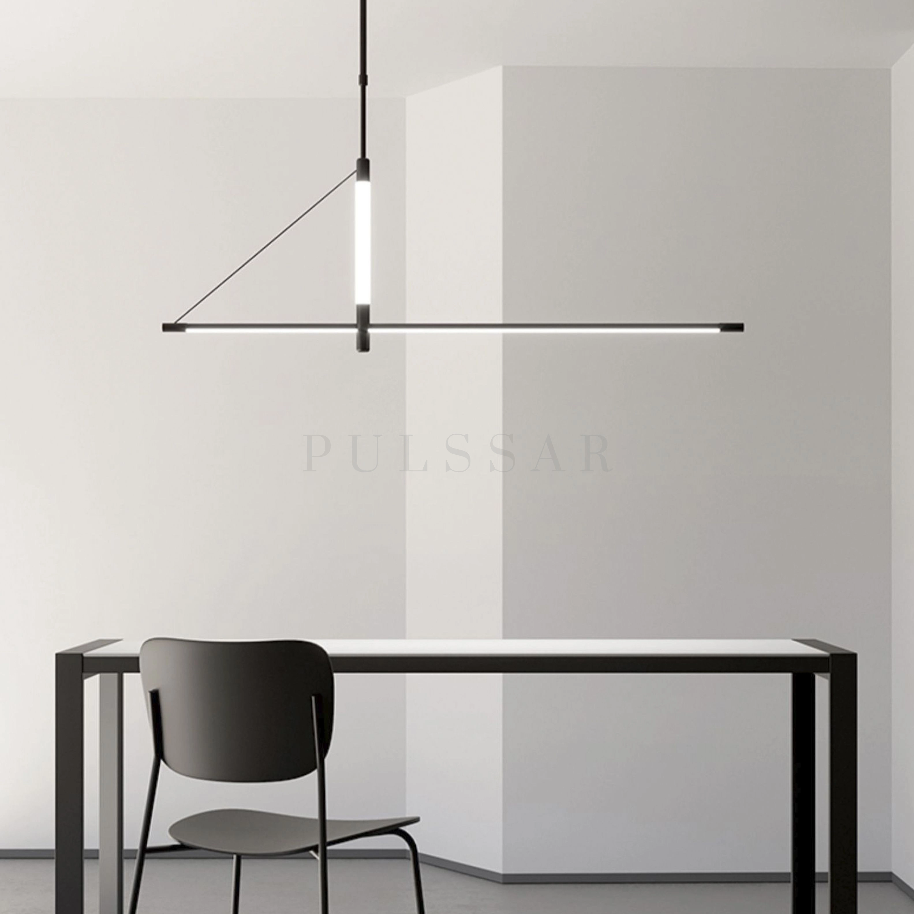 Реечная люстра REN