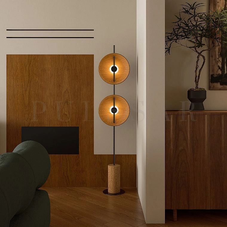 Торшер DELANO WOOD FL