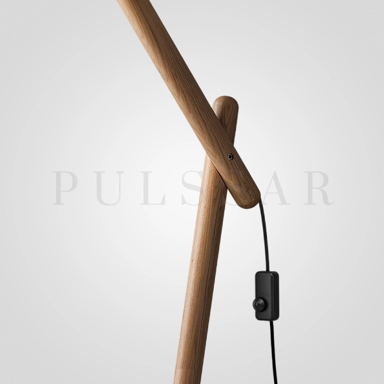 Торшер CRANE WOOD