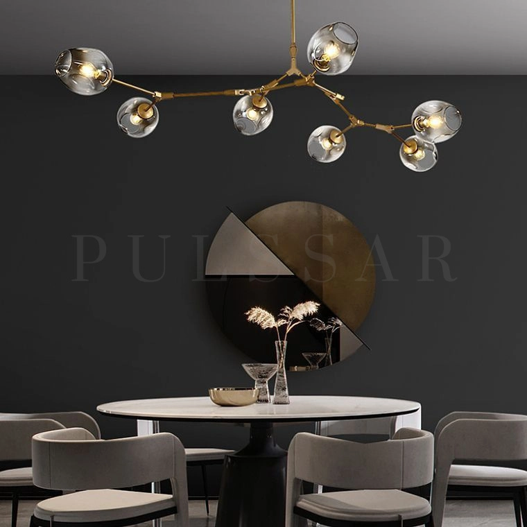 Подвесная люстра ADEL BRASS