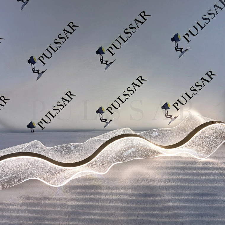 Реечная люстра LARSERIC