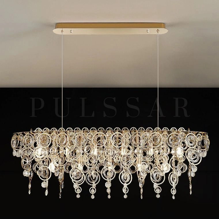 Реечная люстра ILMO LONG