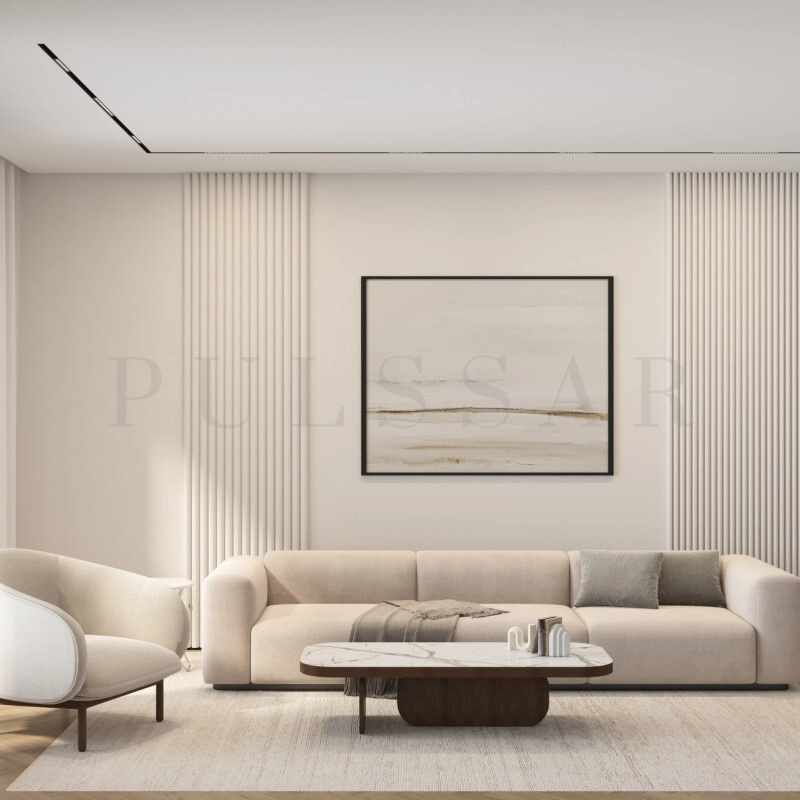 Трековый линейный светильник SIMPLE GRILL DK8202-BK