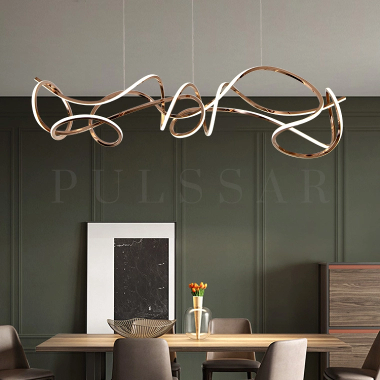 Реечная люстра NORVIN L