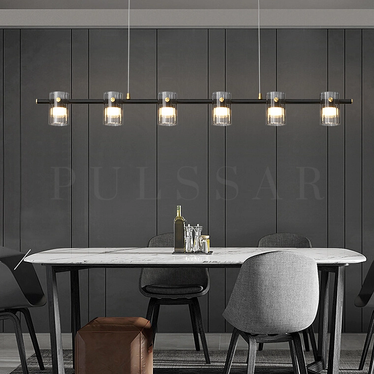 Реечная люстра PILLAR LONG