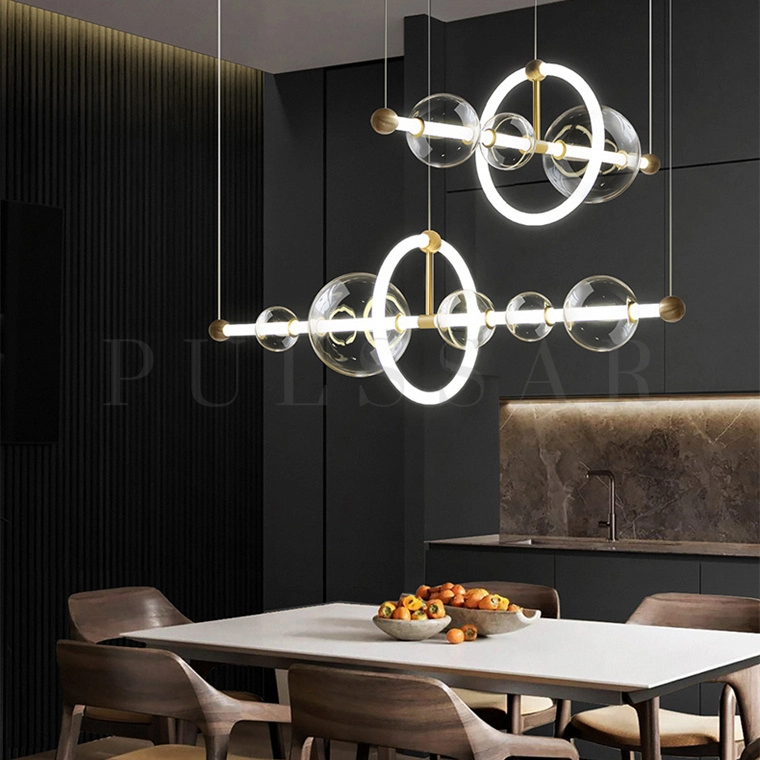 Реечная люстра SESSA